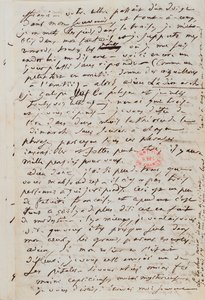 Papirer og manuskripter av Balzac